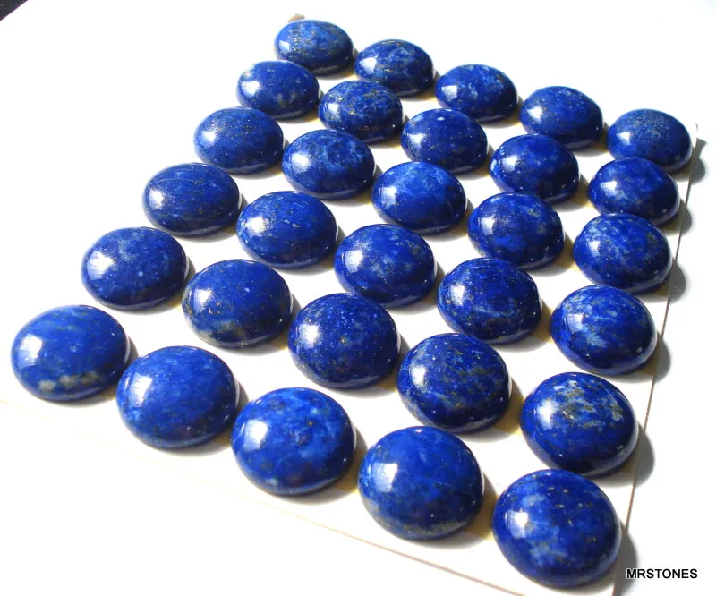 18mm (S7R) Natural Lapis Lazuli Round Cabochon