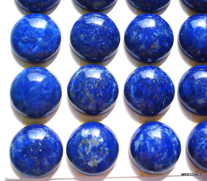 18mm (S7R) Natural Lapis Lazuli Round Cabochon