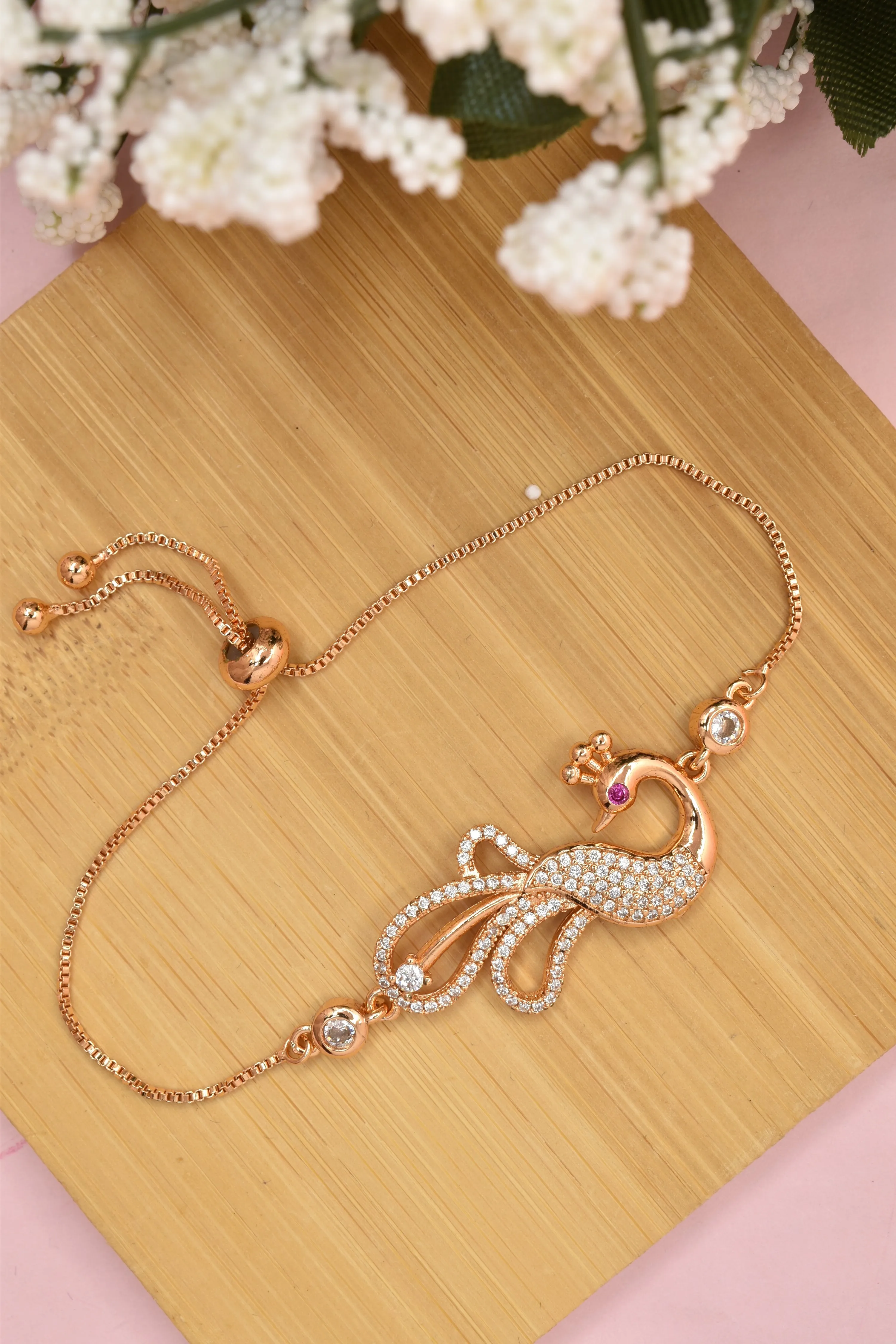 Adjustable Rose Gold CZ: Sparkle Everyday Elegance