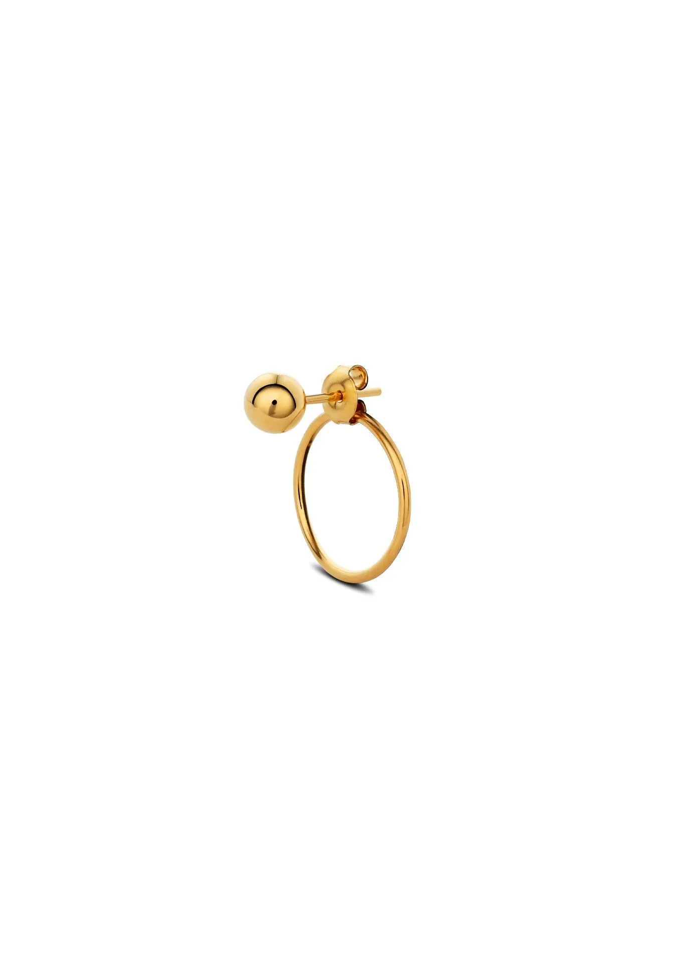 Chord Earrings Gold
