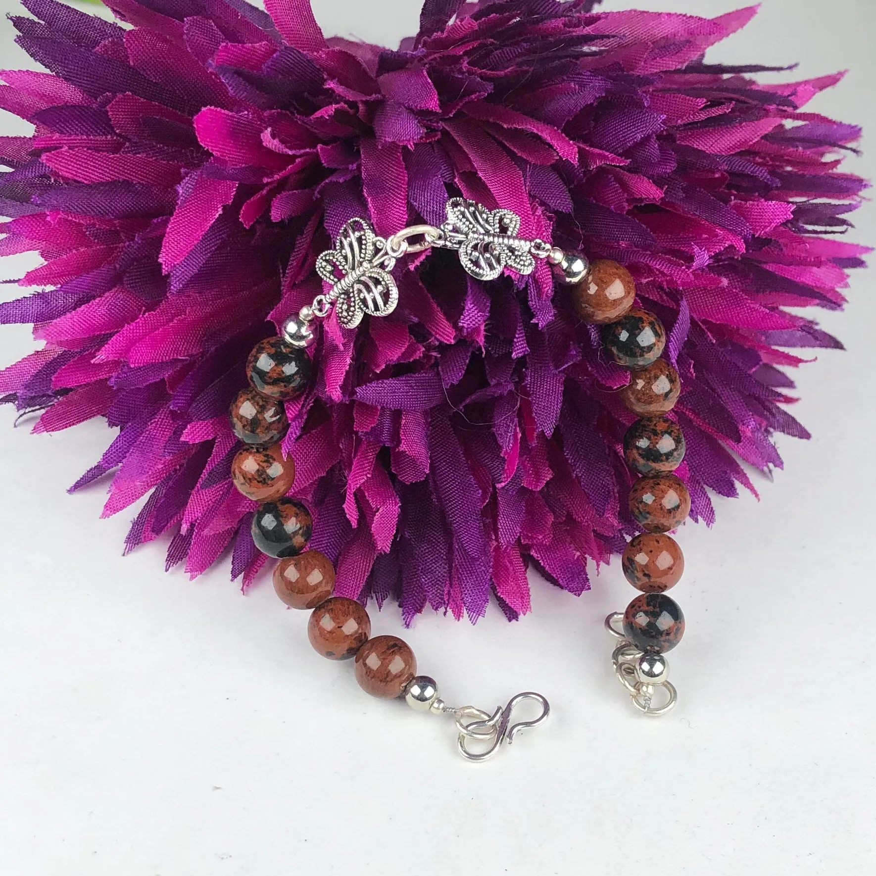 Gorgeous Brown Jasper Bracelet Healing  Adjustable