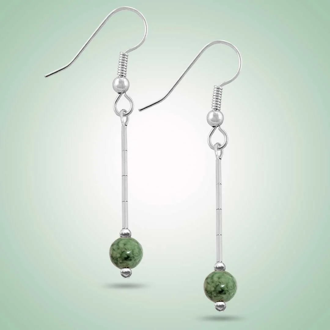 Green Elo Earrings