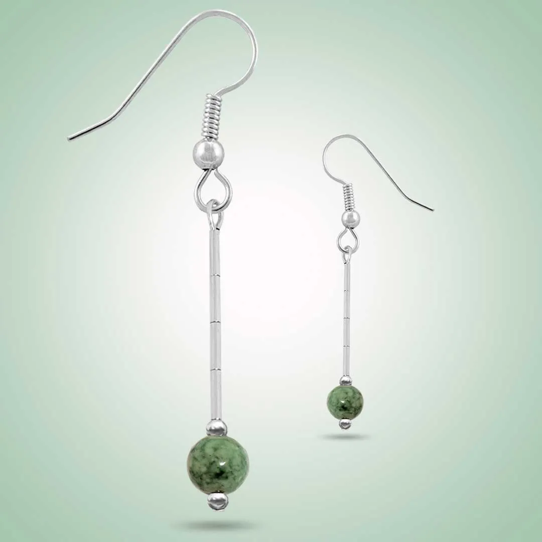 Green Elo Earrings