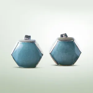 Hexagon Earrings