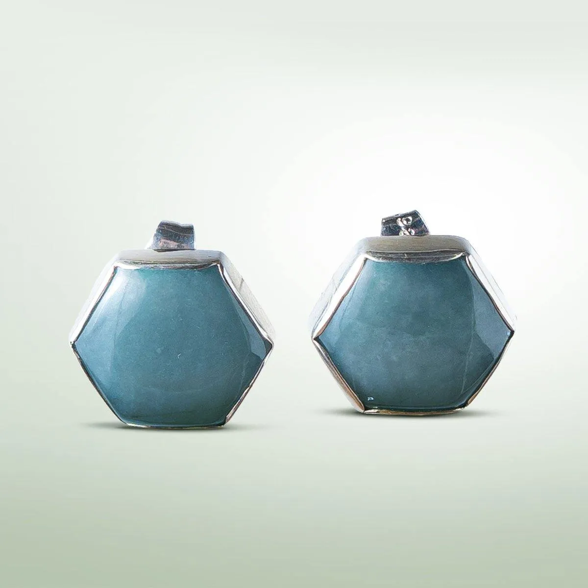 Hexagon Earrings