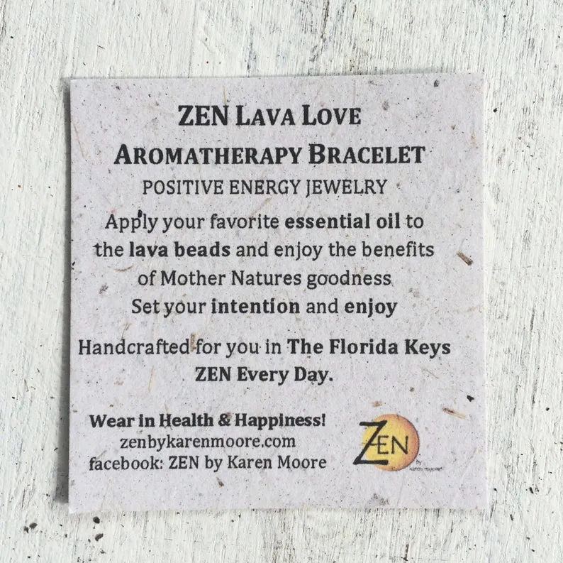 OM Serenity Aromatherapy Bracelet