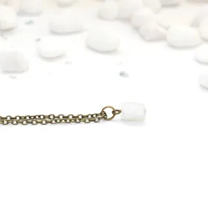Rainbow Moonstone Anklet