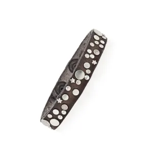 Sterra Silver Bracelet in Taupe