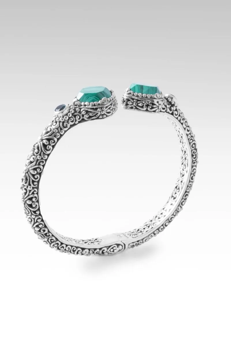 Walk in Wisdom Tip-to-Tip Bracelet™ in Malachite