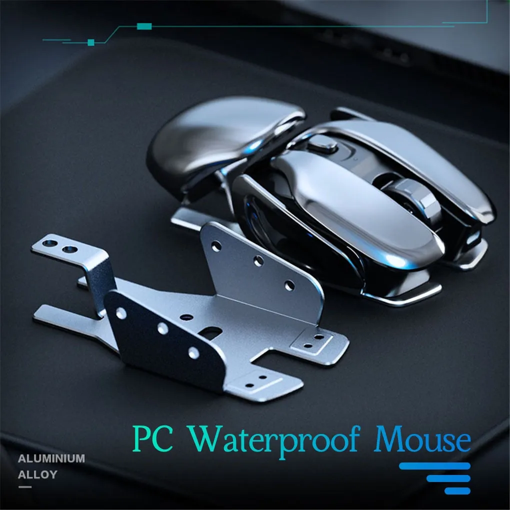 Wireless Ergonomics Metal Mouse